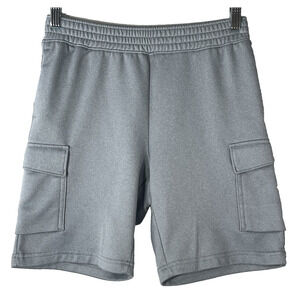 Old Navy Active Go Dry Light Grey Athletic Shorts Boys L 10 12